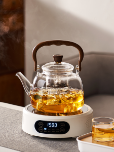 YIHUTEA | Electric Ceramic Stove Tea Pot Set Thickened With Handle For Flower Tea