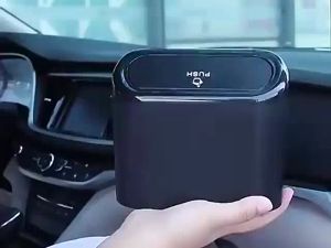 Tempat Sampah Mobil Portabel Waterproof Jok Mobil Premium
