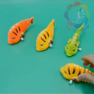 Rẻ vô địch Đồ chơi vặn cót mini các con vật đáng yêu cho bé giúp bé tương tác tốt