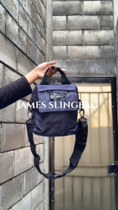 Tas selempang pria kekinian terlaris Pushop James terbaru multifungsi