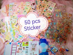 Tutucat Diary doorgift hadiah kanak sticker birthday gift hadiah hari jadi 50张可爱咕卡贴纸及可爱贴纸 30pcs Goo Card and 20 pcsCute Sticker