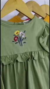 Setelan Anak Cewek Maliqa Hooneybee Warna Ungu Size 2-10 Tahun