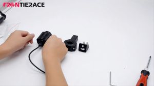 1Pcs Motorcycle Spotlight Bracket Adjustable Bumper Modified Sponge Clamp Motorcycle Fog Lamp Holder