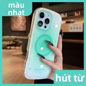 DAIMANG | Mẫu mới phù hợp với ốp điện thoại di động Apple 18 air Splash tím iphone17promax hình elip hút từ tính 16pro ốp ốp cảm giác 15 14 nhẹ nhàng 13 đơn giản cộng sẽ không va vào ốp dễ thương