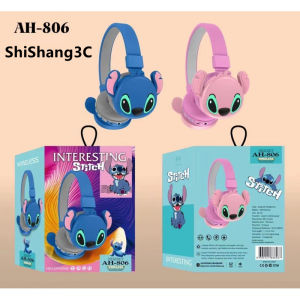 Cute Creative Wireless Bluetooth Headset Noise Reduction Stereo Sound Headband Style Cartoon Earphone with Microphone for Music And Calls