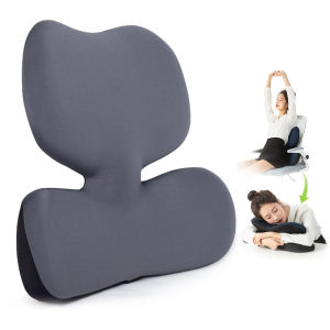 Lumbar Support Pillow Memory Foam Lumbar Pillow for Back Pain Relief Back Support Pillow for Office Chair Car Seat