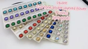 DIY 10x10mm Kaca Rhinestone Tip Mata Kuda Drill