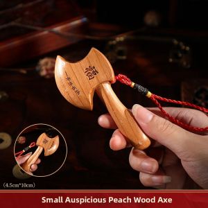 Peach Wood Axe Decorative Hanging For Moving Wedding