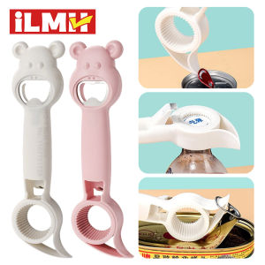 4 in 1 Bottle Can Opener Manual Kitchen Gadgets Multifunctional Beer Opener Corkscrew Wine Opener for Beverage Cans Glass Bottle