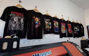Kaos Sablon Custom