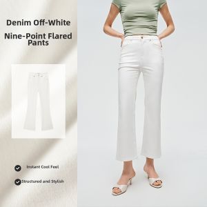 PEACEBIRD | Cooling Slim Fit Straight Leg Butt Lift Capri Jeans