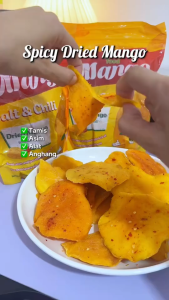 BUY 1 GET 1 - Guimaras Dried Mango Salt Chili 1KG No Sugar Added Not Fried Snack Local Philip