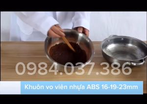 Bộ khuôn vo viên tễ viên hoàn mềm 16-19-23mm (3G-6G-9G)