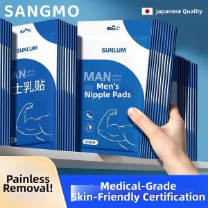 Pain-free Removal Sweat-proof Breathable Disposable Chest Pads