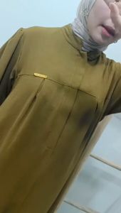 COD-GAMIS POLOS WANITA SIMPLE DAN MEWAH COCOK BUAT PESTA KONDANGAN READY 4 WARNA