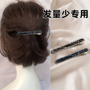 Womens Hair Accessories Duckbill Clip Diamond Rhinestone Hairpin Side Part Hair Clip Fresh out New Korean Style Summer