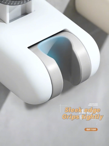 Ecoco Shower Bracket Holder Suction Bathroom Accessories Shower Head 360°Angle Adjustable Removable