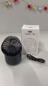 All-in-One Bluetooth Speaker with Built-In Fan for Ultimate Convenience