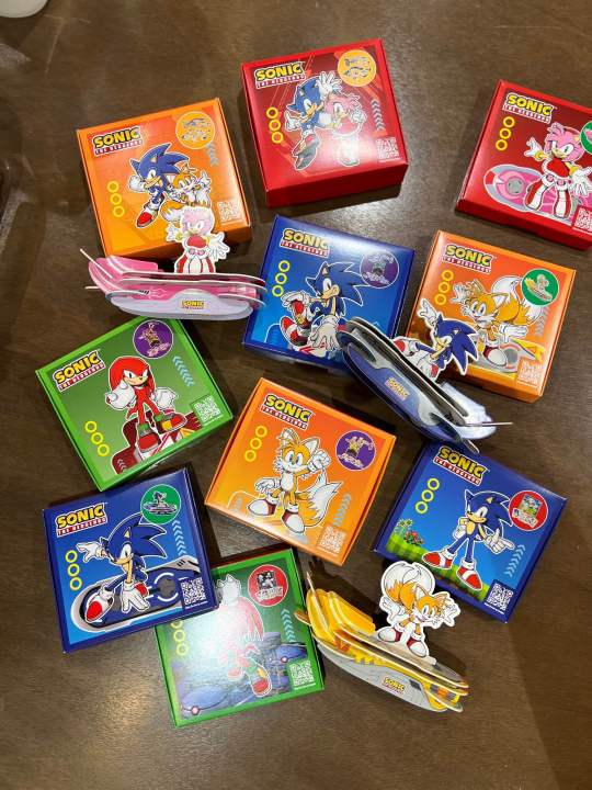 Per Piece] McDonalds Sonic The Hedgehog Toys (Sonic Happy Meal