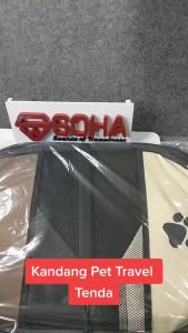 AHP-01 Kandang Pet Travel / Tempat Tidur Kandang Anjing Tenda Rumah Hewan Portable Lipat