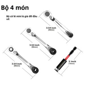 Bộ Tua Vít Đa Năng Geinxurn Impact Đầu Từ Tính Bằng Thép S2 Kèm Hộp Đựng Và Giá Đỡ Bộ Tua Vít Thép Hợp Kim Kích Thước T7-T40