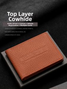 Mens 2-in-1 New ID and Driving License Protection Case