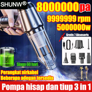 Dengan Daya Hisap Kuat 99990pa SHUITU Wireless Handheld Vacuum