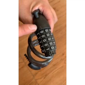 Khoá dây xe đạp 5 số cao cấp bền bỉ chất lượng cao cho xe đạp xe máy đa dụng chống trộm -BeloveShop