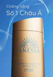 [HSD 12/4/2027] Combo Sữa chống nắng dưỡng da kiềm dầu bảo vệ hoàn hảo Anessa Gold Milk SPF50+ PA++++ 60ml + 20ml