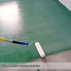 Epoxy Floor Paint 3in1 Cement Wear-Resistant Waterproof Anti Slip For Outdoor & Indoor 1kg - FREE paint brush and gloves