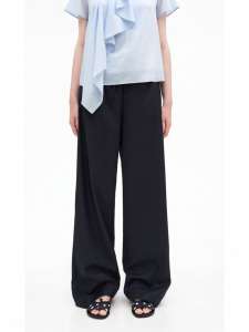 Classic Straight Leg Drawstring Loose Pants