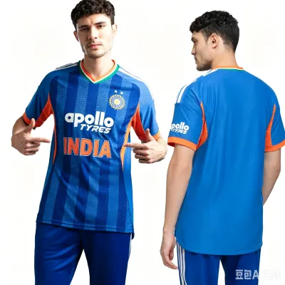 Hot Toys | Mens India National Cricket Team Jersey 2026 T20 Edition Quick Dry Short Sleeve Sports Training Uniform Fans Family Matching