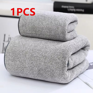 Adult bamboo charcoal fiber velvet bath towel absorbent soft fast drying high-quality suitable for hotels and beauty salons
