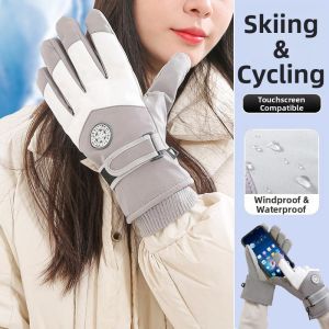 BAIXITANG | Insulated Waterproof Windproof Touchscreen Ski Gloves