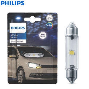 Philips | Philips Ultinon Pro3100 LED C5W Festoon 30mm 38mm 43mm 6000K Cool White New Car Interior Door Read Dashboard Signal Lamps 1x