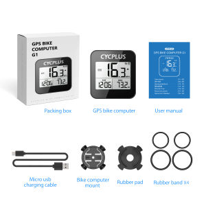 CYCPLUS GPS Bike Computer Wireless Stopwatch IPX6 Waterproof Cycling Odometer Bicycle Accessories Speedometer