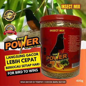 Pakan Pengacor Murai Batu Insect Mix - 400GRAM