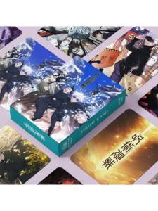 Five Pieces of Wuxia Oil Jie Xia Boxed 55 Three-Inch Laser Mini Truck Photos Lomo Card