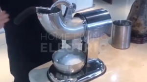 Homelux Ice Crusher 4 Blade Ice Shaver ABC Snowflakes HIC-109C | HIC-209C