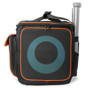 Portable JBL Partybox Encore2 Speaker Bag with Detachable Adjustable Strap Rugged Travel Cover for Microphones and Accessories
