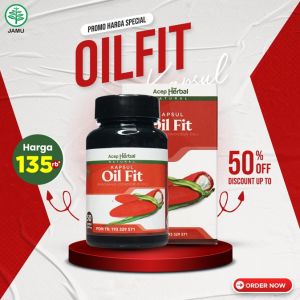 Oil Fit Kapsul Original Yang Aman 100% Asli Ekstrak Buah Merah Papua Berkhasiat - OilFit Herbal Multi Khasiat Atasi Segala Penyakit With Nano Technology Nanoteknologi Untuk Kesehatan - Lazada
