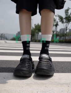 Yink Sepatu Sandal Pria Terbaru Korean Style Kekinian Baim Premium Casual Sendal Karet Pria Jibbitz Cowok Dewasa EVA