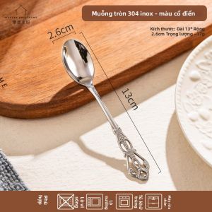 MODERN SWEETHOME | Muỗng Inox Kích Thước Nhỏ
