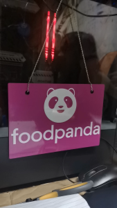 FOODPANDA DOOR BANNER