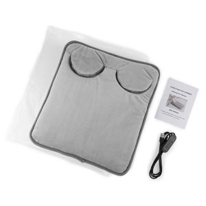 Electric Foot Heating Pad Soft Plush Foot Warmer Heater Household Foot Warming Mat with 4 Heat Levels & 4 Timers Fast Heating