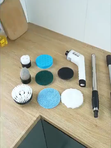 9in1 Electric Cleaning Brush Electric brush cleaner IP7 Waterproof 2000mAh Battery Bathroom brush 电动伸缩清洁刷