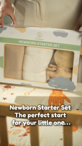 Swaddies PH Newborn Starter Gift Set Box 5 in 1 for 0-3 months Baby Milestone Discs Muslin Blanket Socks