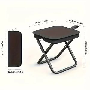 Ghế Gấp Di Động Siêu Nhẹ Dành Cho Câu Cá Cắm Trại Dã Ngoại Du Lịch - Ghế Ngoài Trời Nhẹ Với Thiết Kế Tiện Lợi