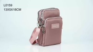 Eternal Bag 3 Zipper Style Sling Crossbody Mobile Phone Bag Light Weight and Versatile