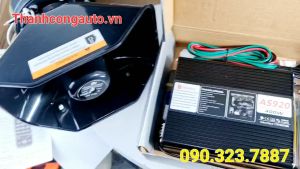 BỘ CÒI HÚ 400w: AMPLY AS920 + LOA (9 Chế Độ Âm Thanh) dùng cho xe cứu hộ cứu thương xe công trình.